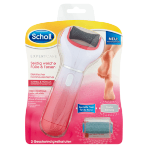 Scholl Elektryczny pilnik do stóp + 2 głowice obrotowe Velvet