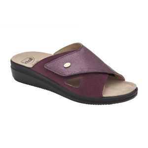Scholl Kapcie Antonia Cross bordowe, rozmiar 38, 38 EU