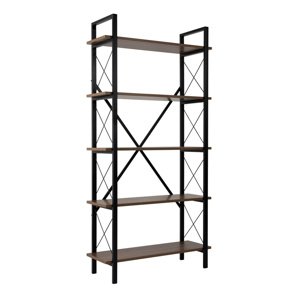 Regał Elysian Walnut and Black
