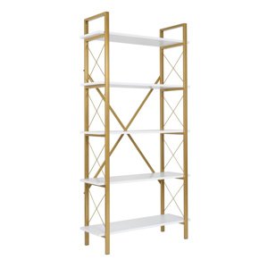 Regał Elysian White and Gold
