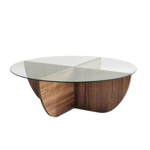 Stolik konferencyjny Lily Walnut