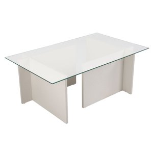 Stolik konferencyjny Vetrino Wooden White