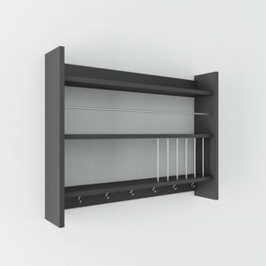 Półka kuchenna Kolin Anthracite