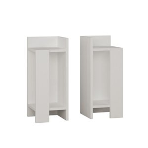 Stolik nocny Elos White, 2 szt.