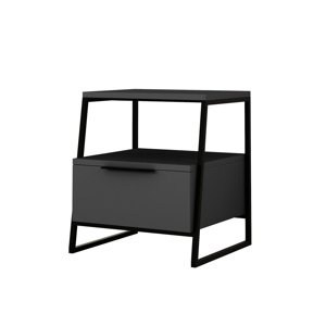 Stolik nocny Pal Anthracite