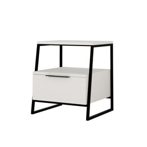 Stolik nocny Pal White 2