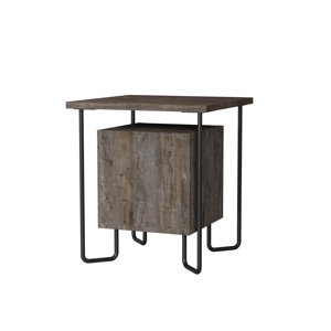 Stolik nocny Acres Nightstand Dark Coffee