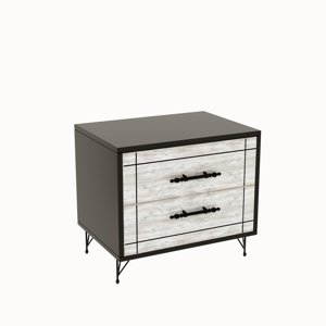 Stolik nocny Night Light Grey