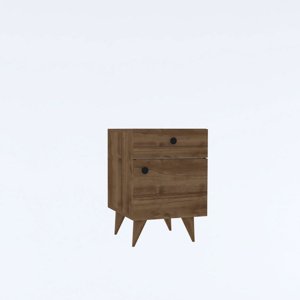 Stolik nocny Pila Walnut