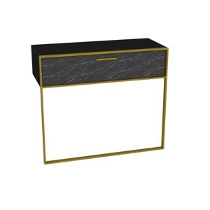 Stolik dekoracyjny Polka Black