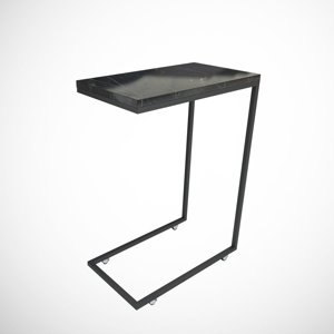 Stół do odkładania Callen Black Marble