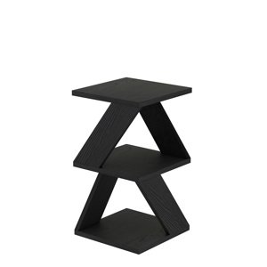 Stół do odkładania Albeni Black Wooden