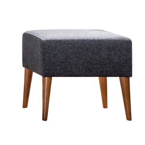 Taboret Zeni Pouf Dark Grey