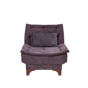 Fotel Kelebek Berjer Anthracite