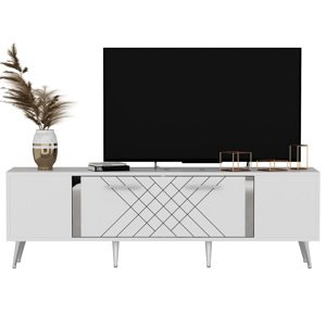 Stolik pod telewizor Detas White