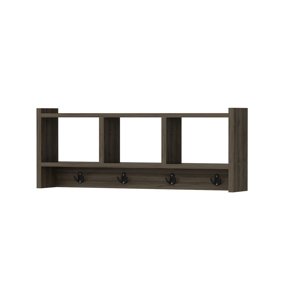 Wieszak ścienny Midnight Walnut