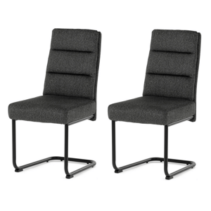 Zestaw krzeseł do jadalni DCL-P3107 GREY2, 2 szt.
