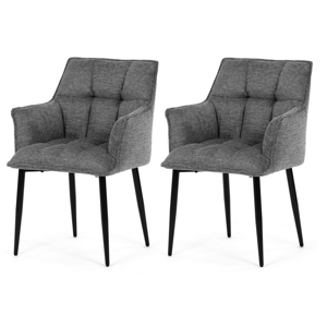 Zestaw krzeseł do jadalni DCH-J2139 GREY2, 2 szt.
