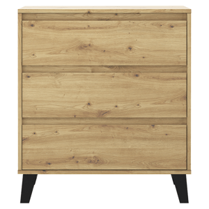 Komoda BOGAN 3S70, dąb Artisan