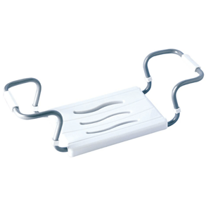 Regulowane siedzisko wannowe Spirella, białe,50-65 cm