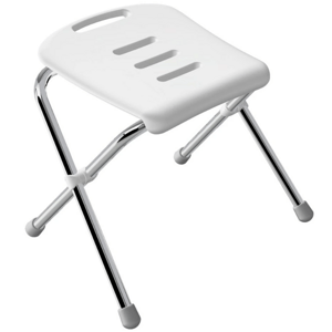 Spirella Składane siedzisko prysznicowe SITZ,białe, 47 cm