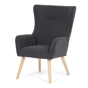 Fotel na uszach GREY2, szary