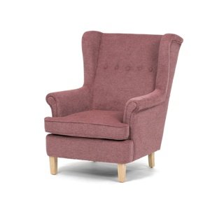 Fotel na uszach PINK2, różowy