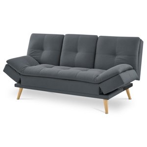 Trzyosobowa sofa ASB-4720 GREY2, ciemnoszara