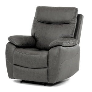 Fotel rozkładany 4092 GREY3, vintage, szary