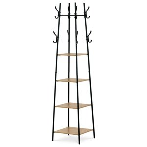Wieszak z półkami GD-170 OAK, dąb dziki
