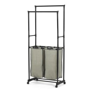 Stojak z miejscem do przechowywania GD-176 BK,plastik, czarny