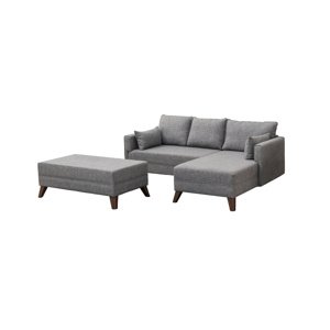 Sofa narożna Bella Narożnik Prawy 2 Szary