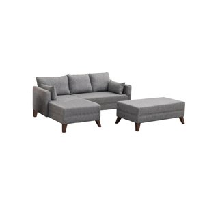 Sofa narożna Bella Narożnik Lewy 2 Szary