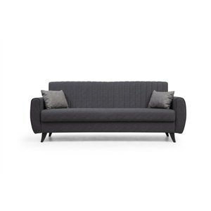 Sofa rozkładana Alkon 3 ciemnoszara