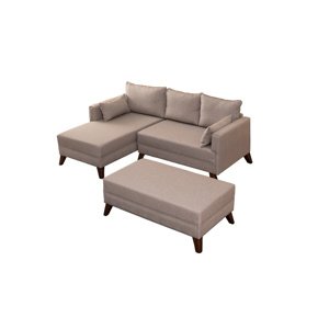 Sofa narożna Bella Narożnik Lewy 2 Kremowy