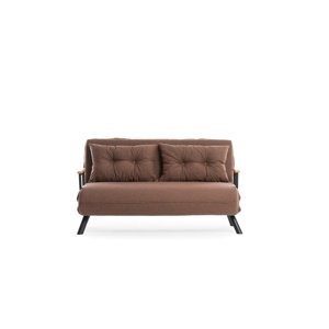 Sofa rozkładana Sando 2 jasny brąz