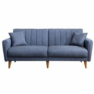 Sofa rozkładana Aqua ciemnoniebieska